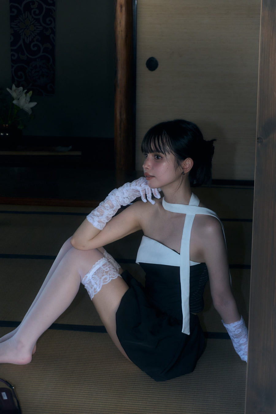 Velvet Edge Bustier hover