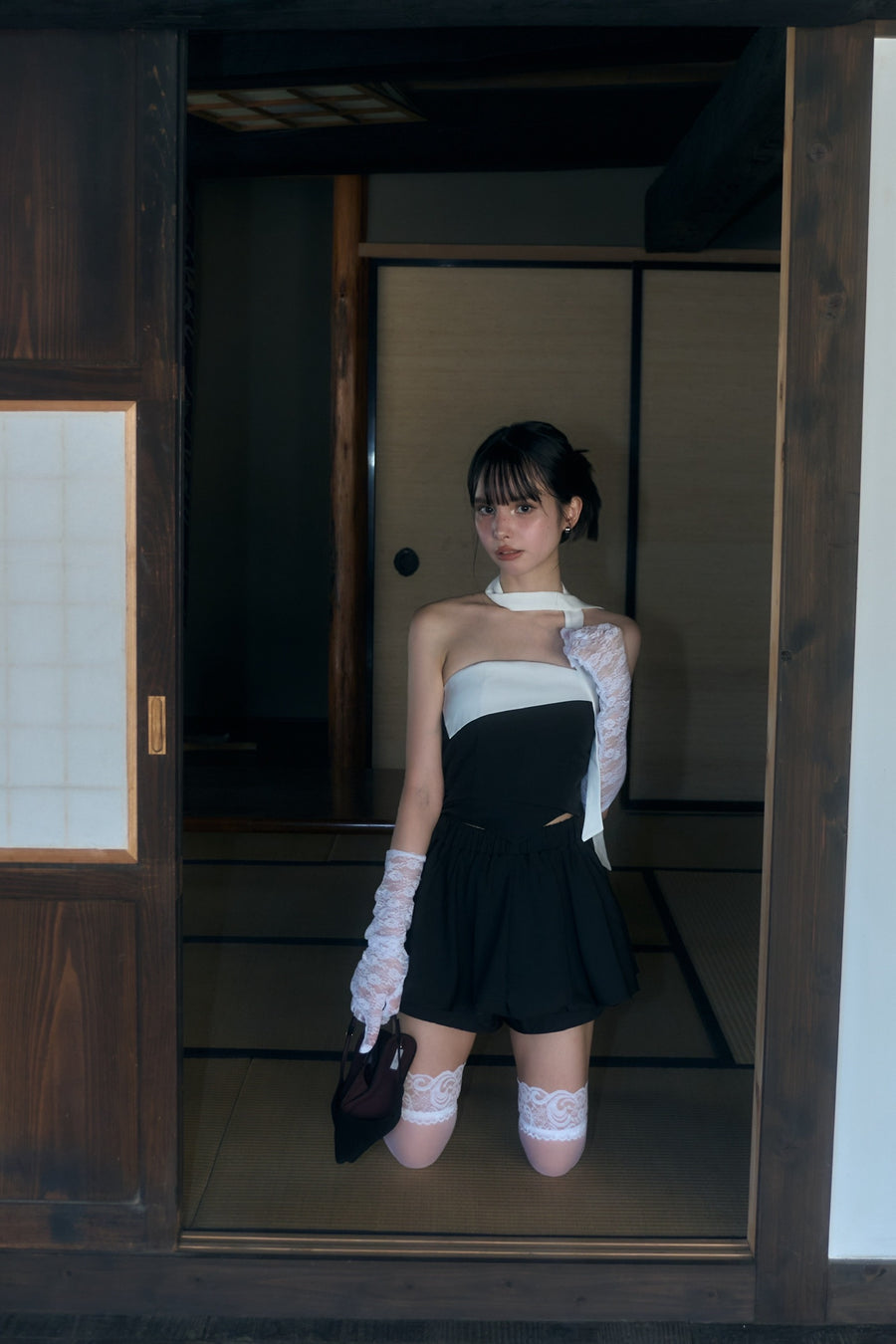 Twinkle Mini Flare Skirt