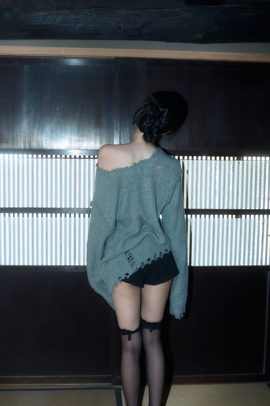 Damaged Knit Sweater