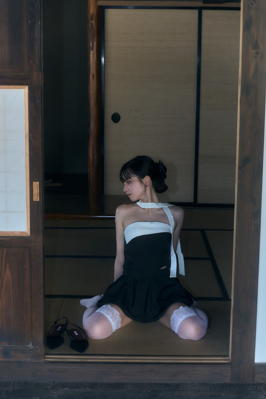 Twinkle Mini Flare Skirt hover